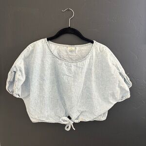 Hurley Light Blue Women's Top